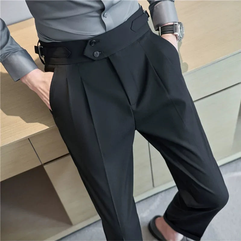 ITALIAN-STYLE DRESS TROUSERS