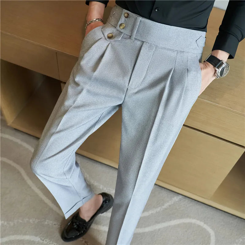 ITALIAN-STYLE DRESS TROUSERS