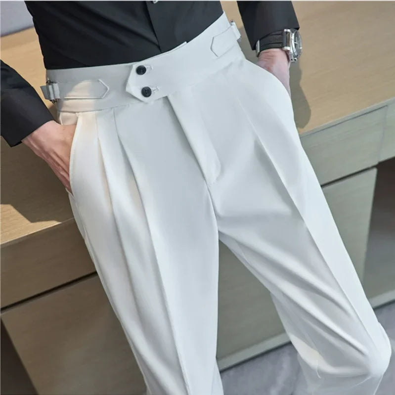 ITALIAN-STYLE DRESS TROUSERS