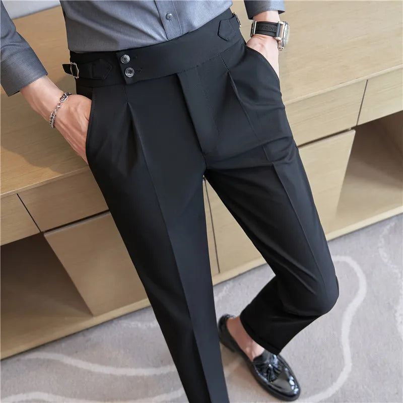 ITALIAN-STYLE DRESS TROUSERS